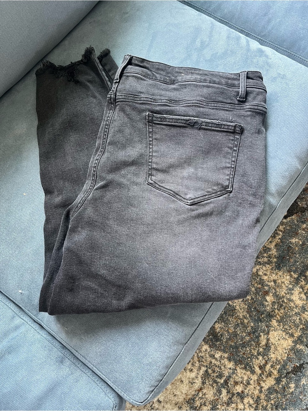 Terra & Sky Men's Black Slim Jeans